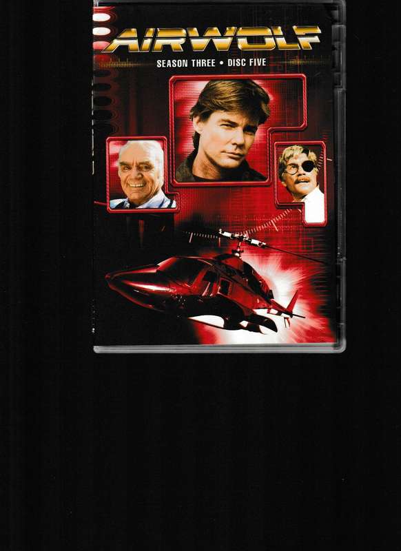 AIRWOLF, SEASON 3 ON DVD BOX SET