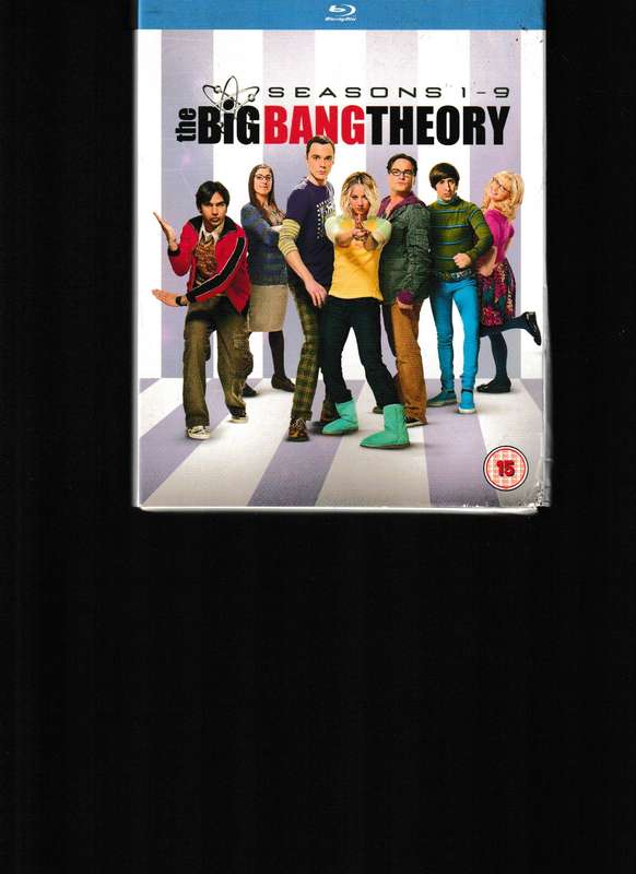 THE BIG BANG THEORY SEASONS 1-9 ON BLU RAY
