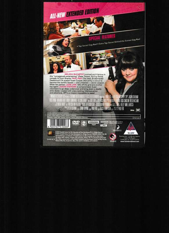 SPY DVD