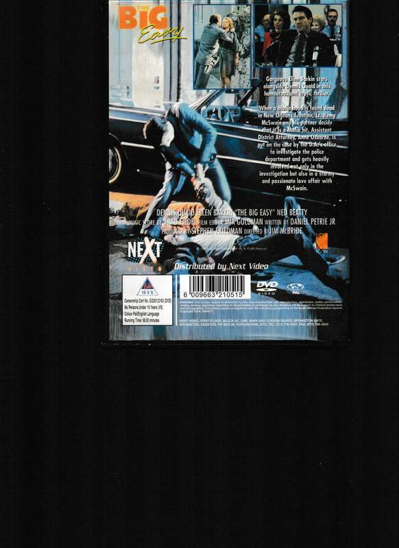 THE BIG EASY DVD