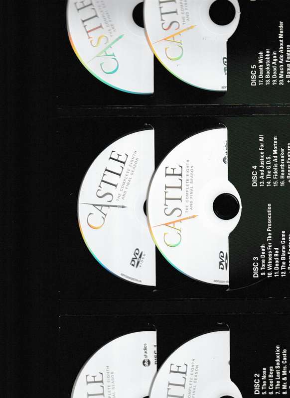CASTLE THE COMPLETE SERIES SEASONS 1-8 ON DVD