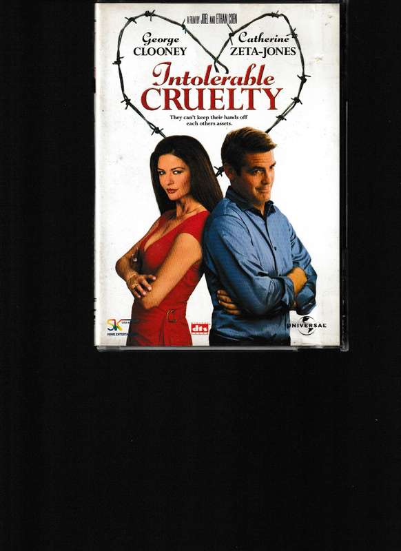 INTOLERABLE CRUELTY DVD