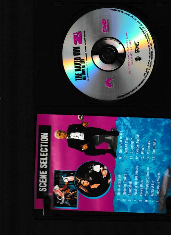 THE NAKED GUN 2 1/2 DVD