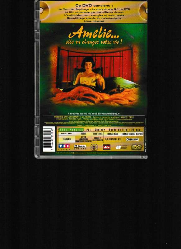 LE FABULEUX DESTIN D' AMELIE POULAIN *IMPORT* REGION 2