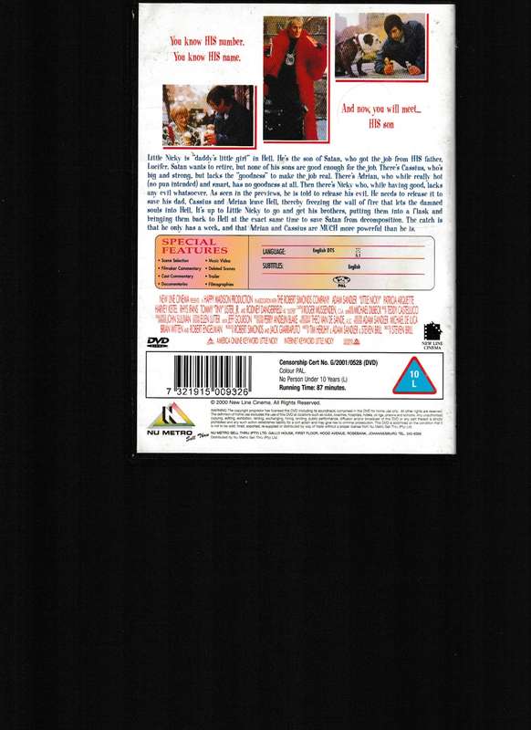 LITTLE NICKY DVD