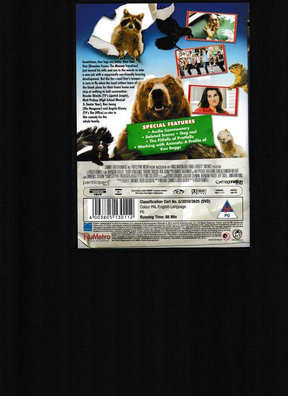 FURRY VENGEANCE DVD
