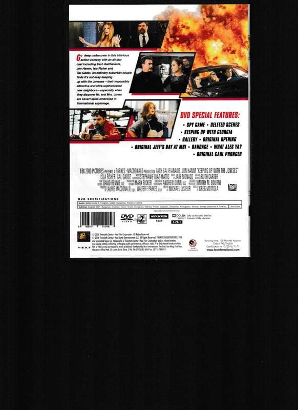 KEEPING UP WITH THE JONESES DVD
