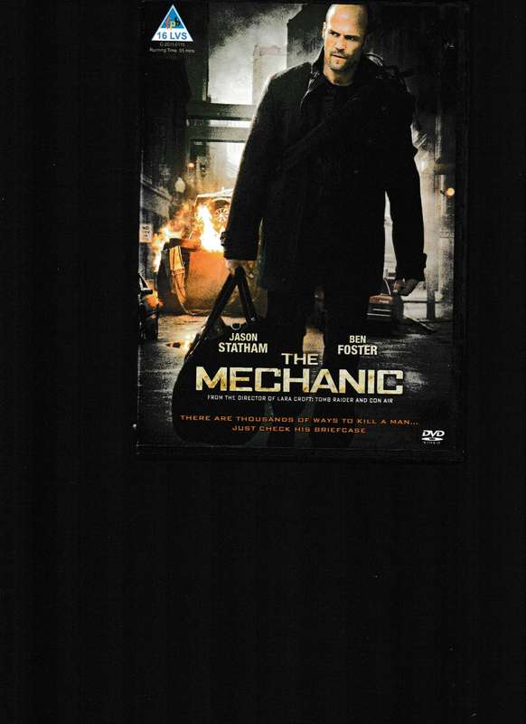 JASON STATHAM, THE MECHANIC AND MECHANIC RESURRECTION DVD BOX SET