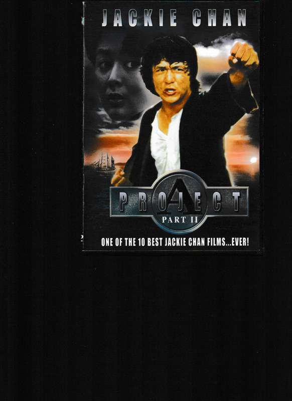 PROJECT A PART II JACKIE CHAN DVD