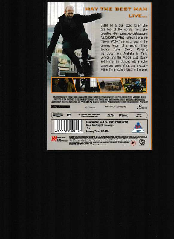 KILLER ELITE DVD