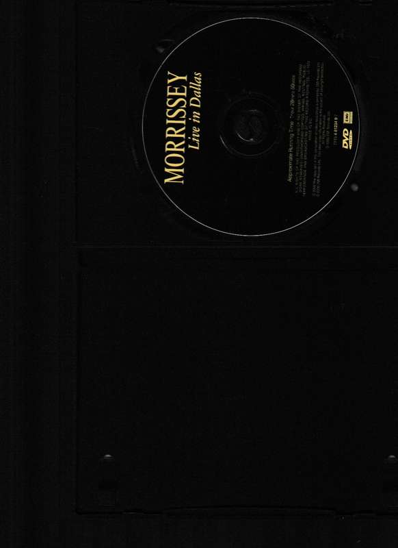 MORRISSEY LIVE IN DALLAS DVD