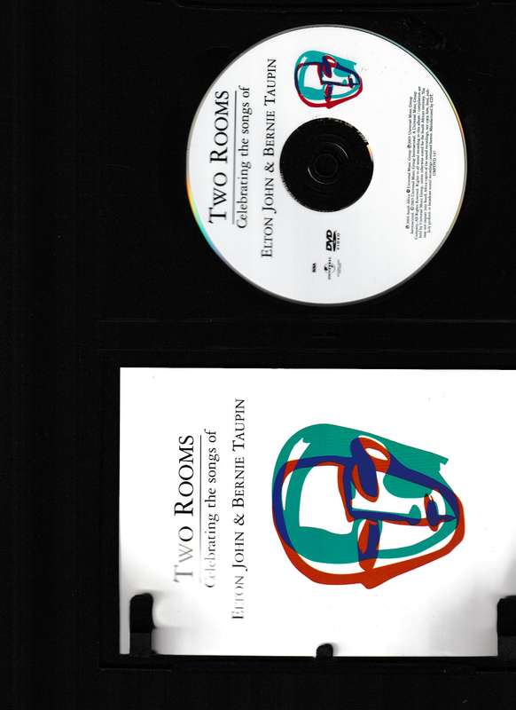 TWO ROOMS, CELEBRATING THE SONGS OF ELTON JOHN & BERNIE TAUPIN DVD