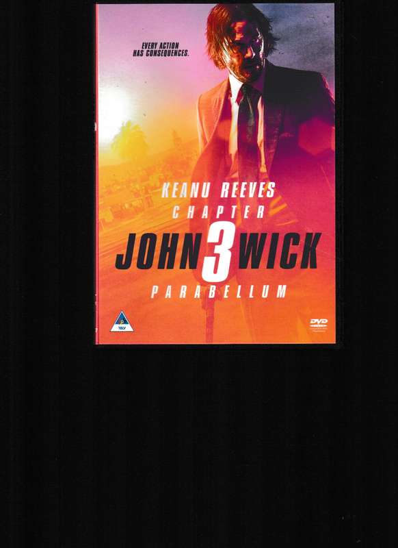 JOHN WICK 3 DVD