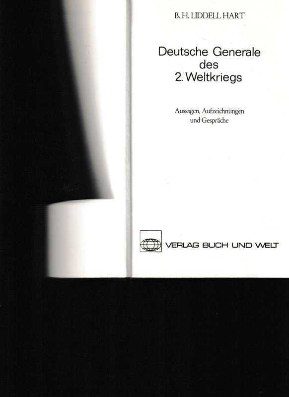 DEUTSCHE GENERALE DES ZWEITEN WELTKRIEGES