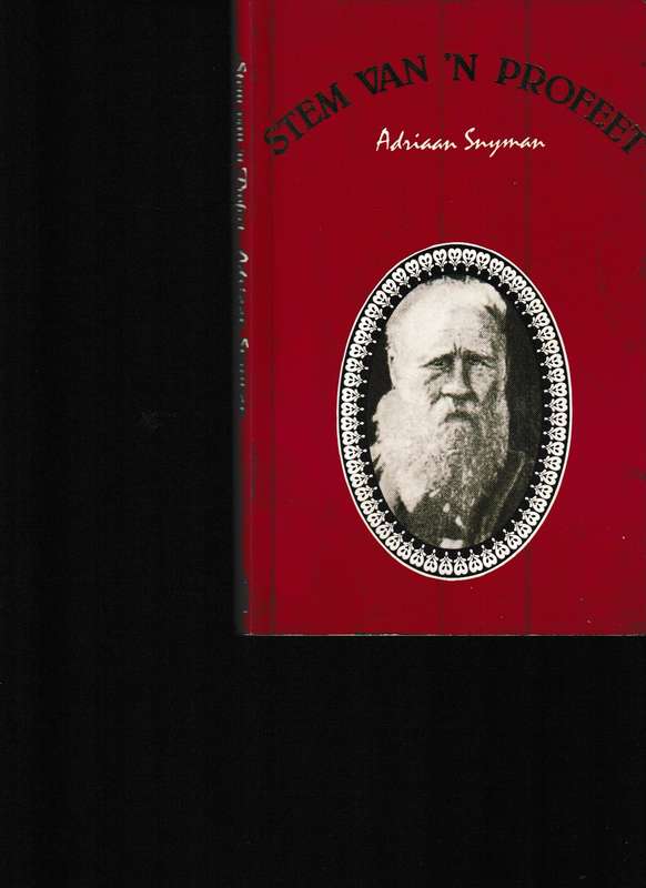 STEM VAN 'N PROFEET deur ADRIAAN SNYMAN