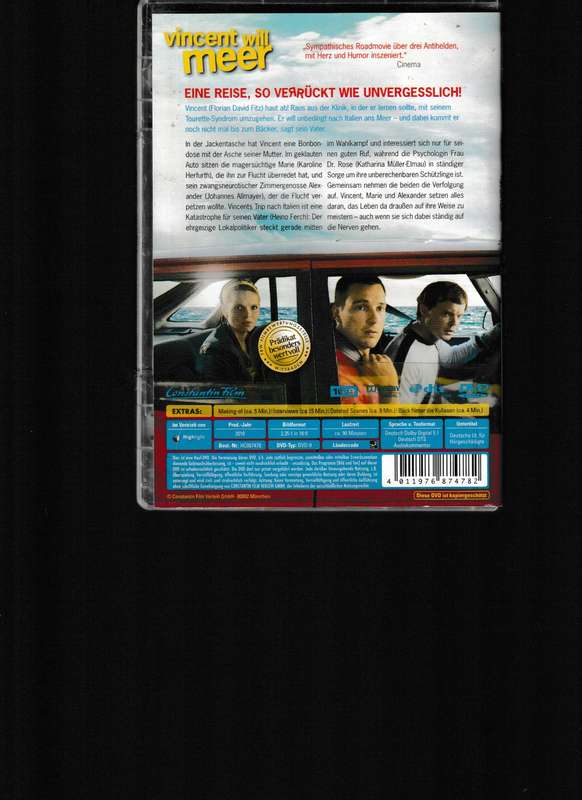 VINCENT WILL MEER DVD