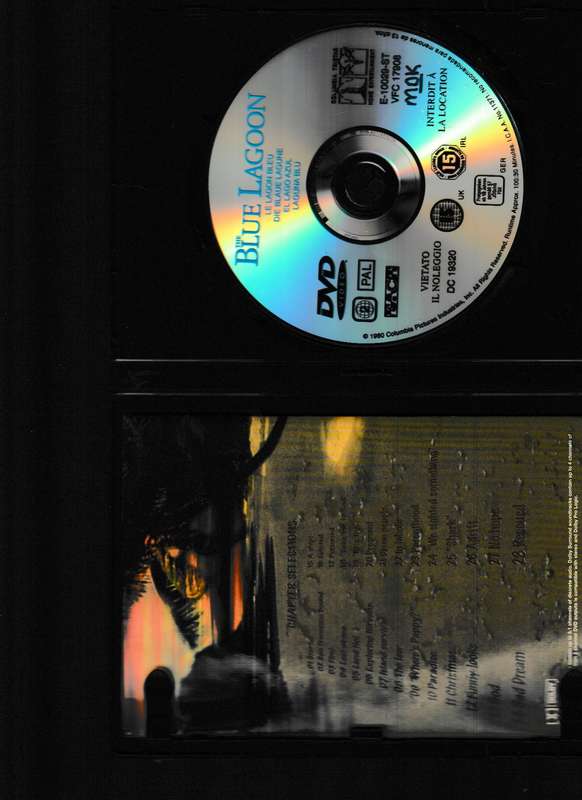 THE BLUE LAGOON DVD