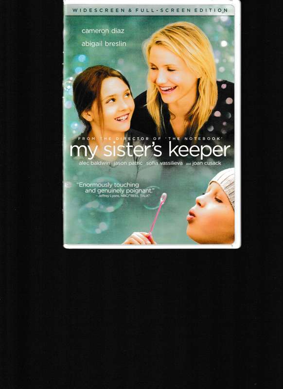 MY SISTER'S KEEPER DVD