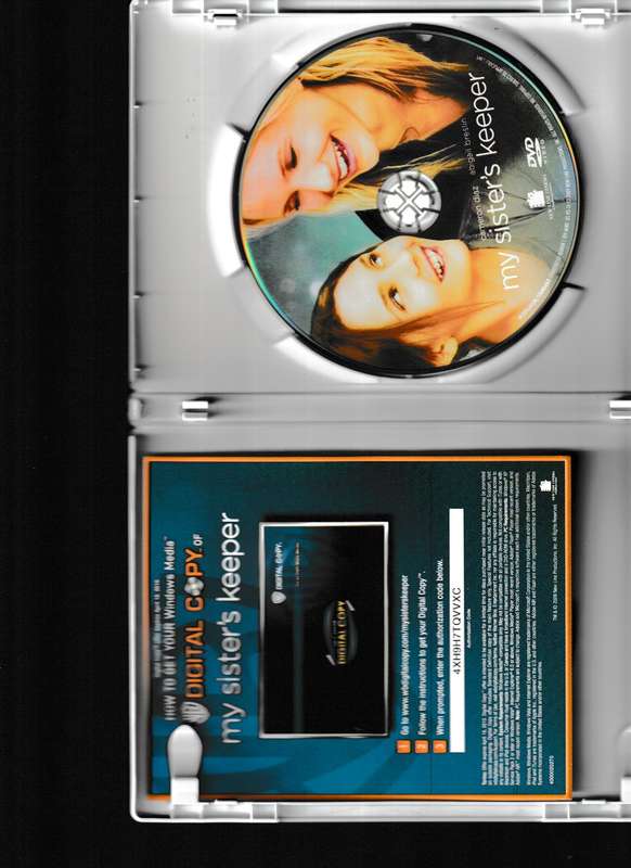 MY SISTER'S KEEPER DVD