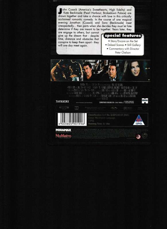 SERENDIPITY DVD