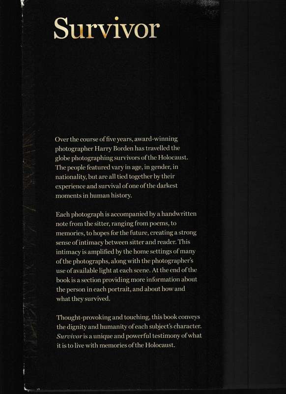 SURVIVOR, A PORTRAIT OF THE SURVIVORS OF THE HOLOCAUST