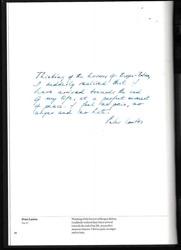 SURVIVOR, A PORTRAIT OF THE SURVIVORS OF THE HOLOCAUST