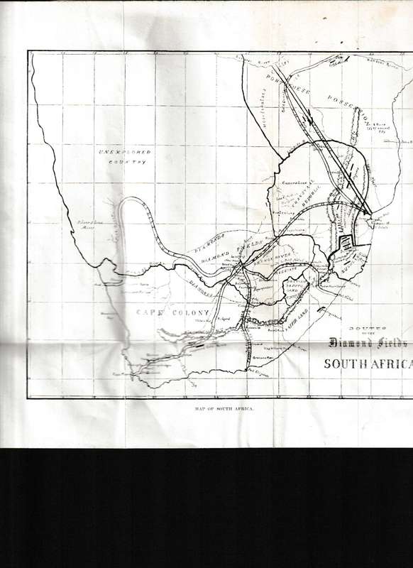 SOUTH AFRICAN DIAMOND FIELDS, LIMITED TO 500 COPIES ( REPRINT OF 1872 EDITION)