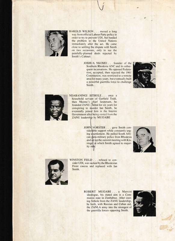 SMITH OF RHODESIA, A PICTORIAL BIOGRAPHY