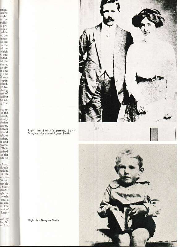 SMITH OF RHODESIA, A PICTORIAL BIOGRAPHY