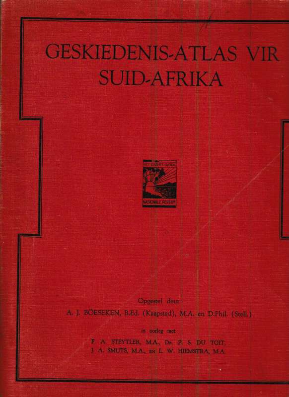 GESKIEDENIS-ATLAS VIR SUID-AFRIKA