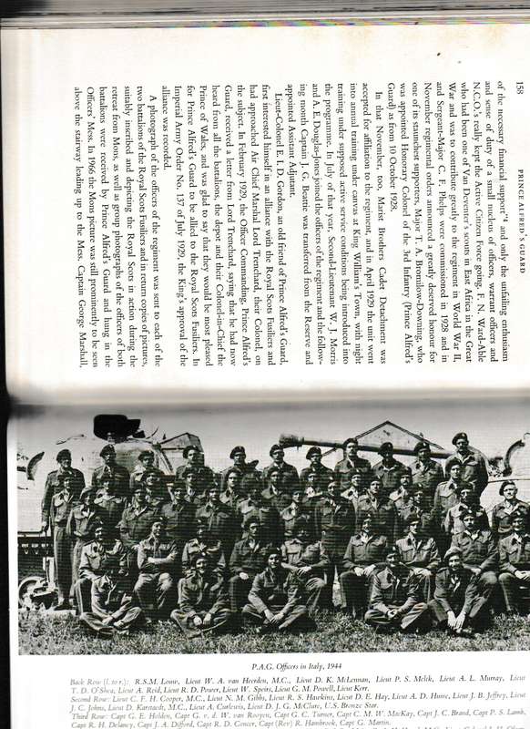 PRINCE ALFRED'S GUARD 1856-1966 LIMITED COPIES, by NEIL ORPEN