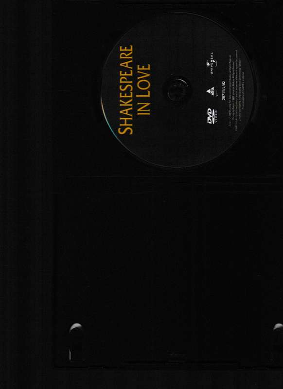 SHAKESPEARE IN LOVE DVD