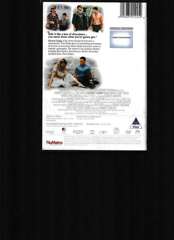 FORREST GUMP DVD
