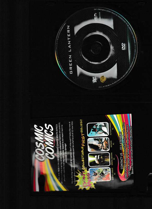 GREEN LANTERN DVD