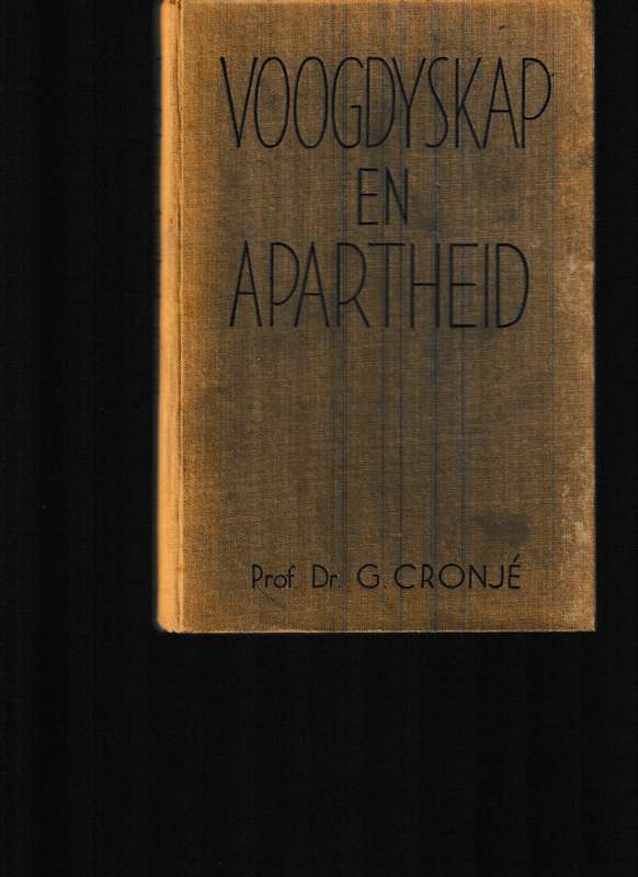 VOOGDYSKAP EN APARTHEID