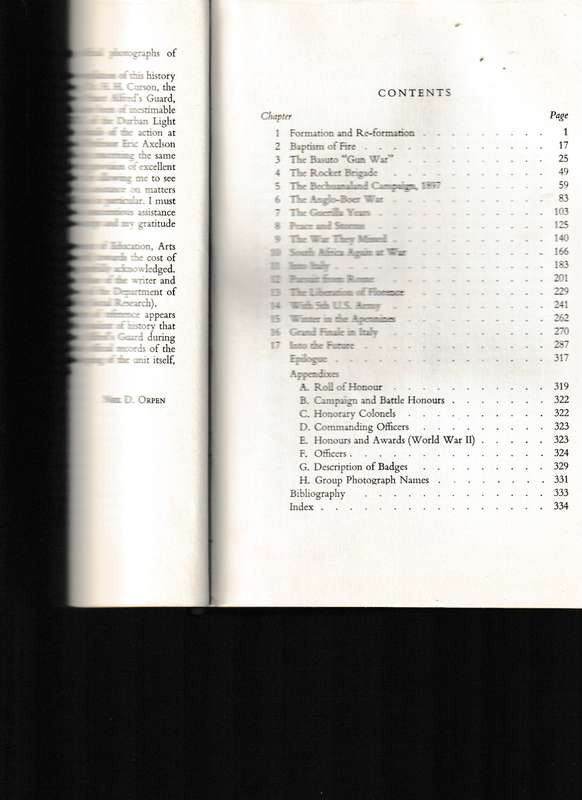PRINCE ALFRED'S GUARD 1856-1966 LIMITED COPIES, by NEIL ORPEN