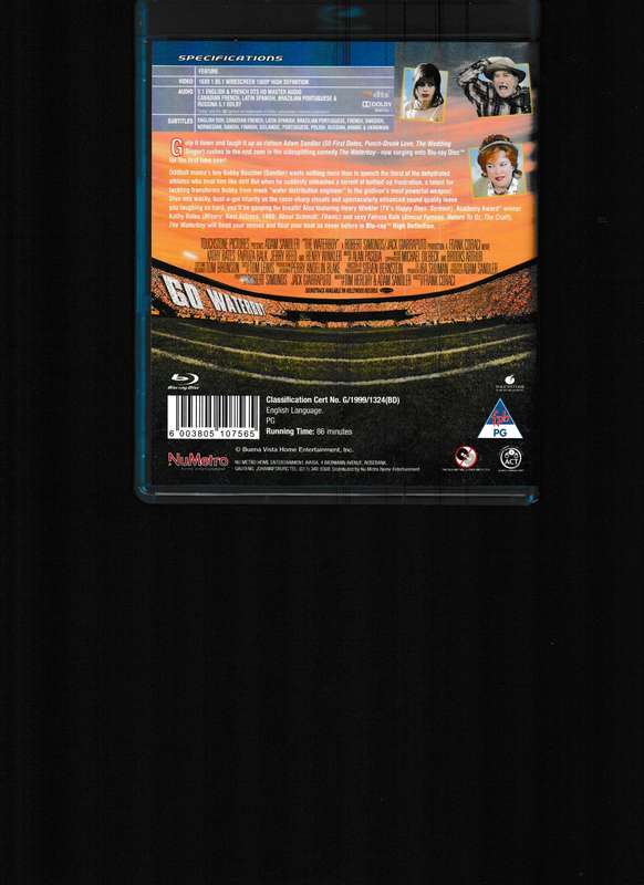 THE WATERBOY BLU RAY