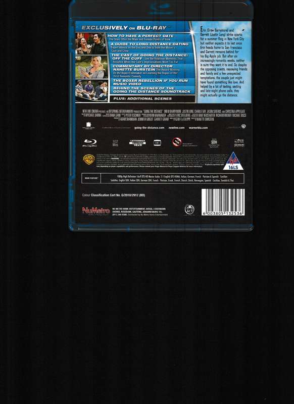 GOING THE DISTANCE BLU RAY