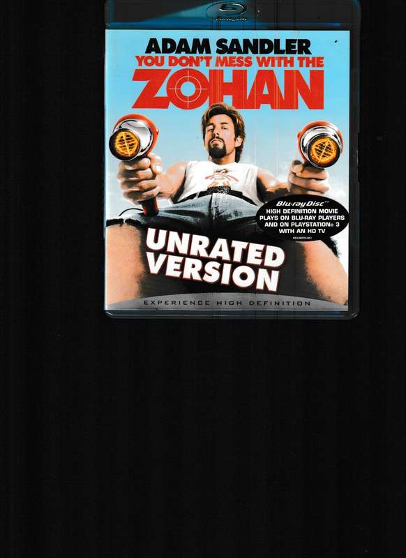 YOU DON'T MESS WITH THE ZOHAN BLU RAY