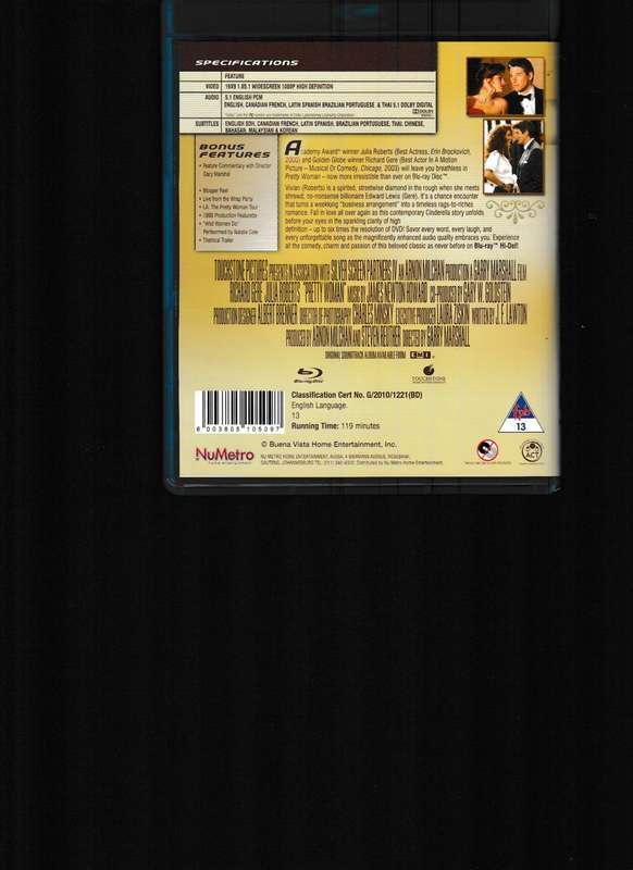 PRETTY WOMAN BLU RAY