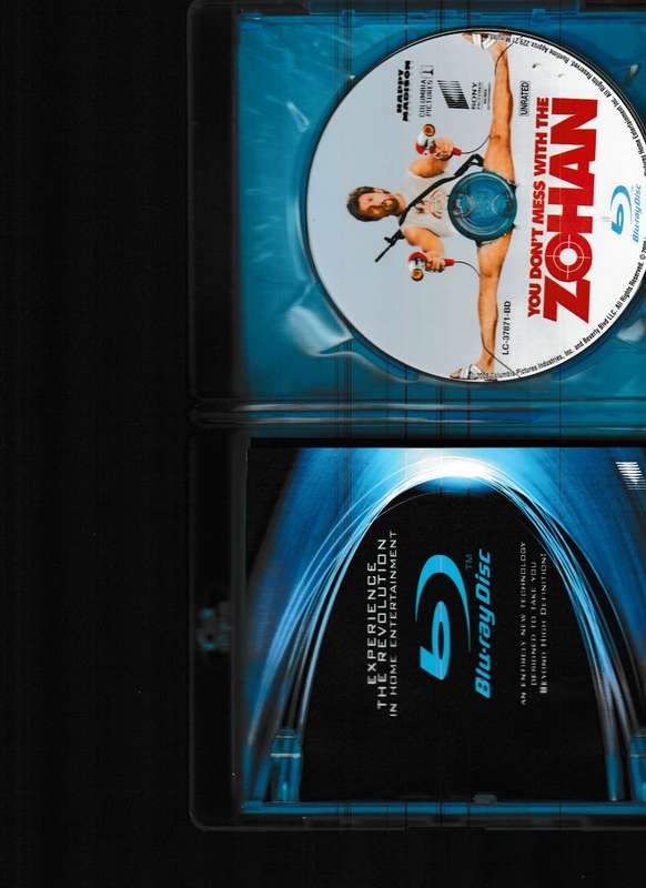 YOU DON'T MESS WITH THE ZOHAN BLU RAY