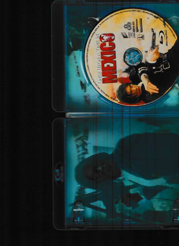 ONCE UPON A TIME IN MEXICO BLU RAY