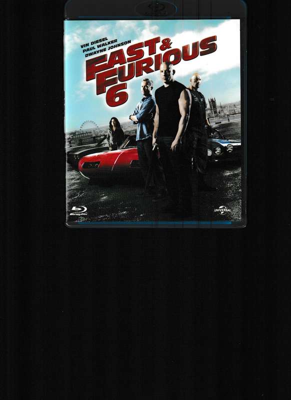 FAST & FURIOUS 6 BLU RAY