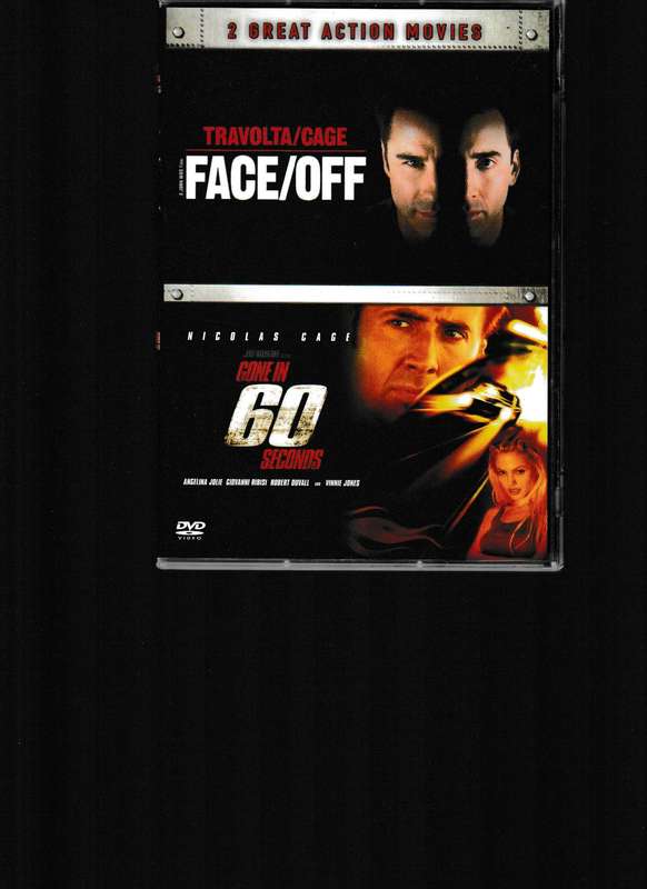 FACE/OFF AND GONE IN 60 SECONDS, 2 DVD PACK