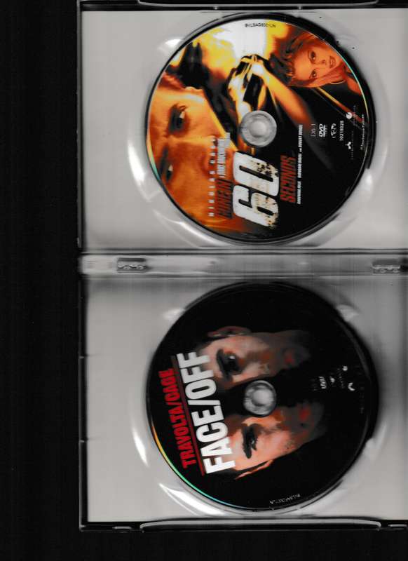 FACE/OFF AND GONE IN 60 SECONDS, 2 DVD PACK