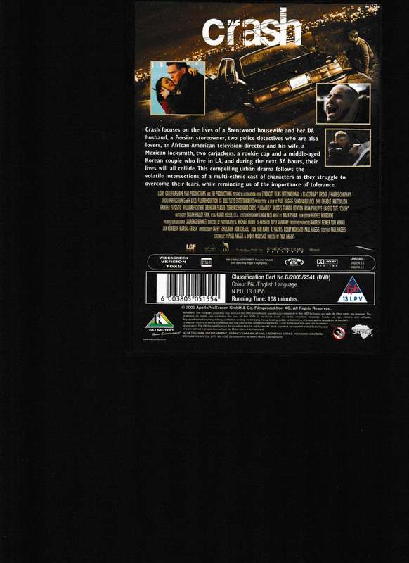 CRASH DVD