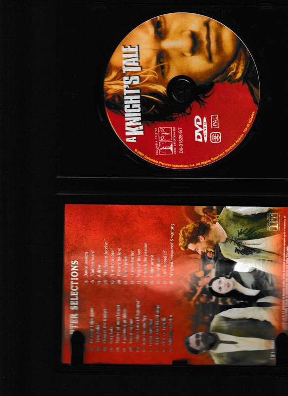 A KNIGHT'S TALE DVD