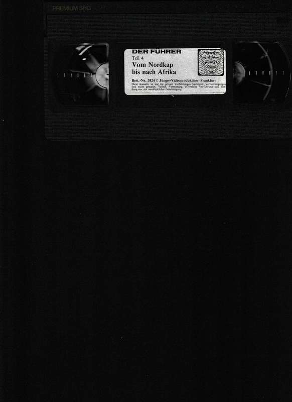 DER FUHRER ADOLF HITLER UND DAS 3. REICH 6 VHS TAPES