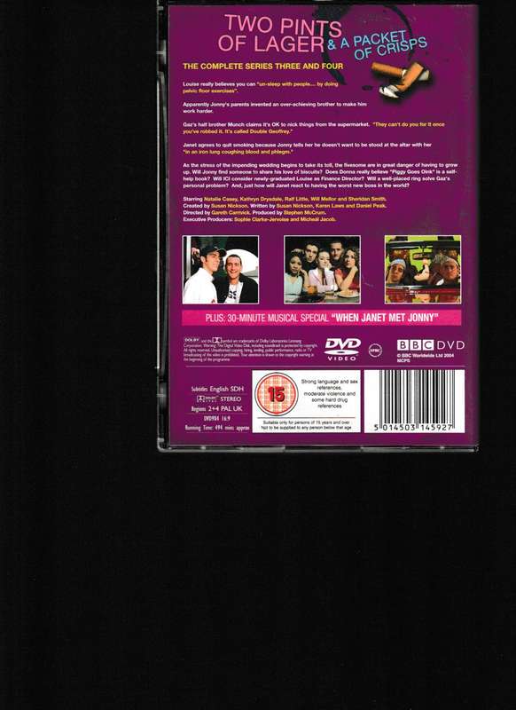 TWO PINTS OF LAGER DVD SERIES 3 & 4
