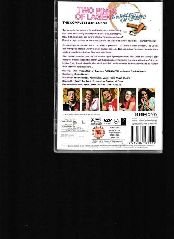 TWO PINTS OF LAGER DVD SERIES 5